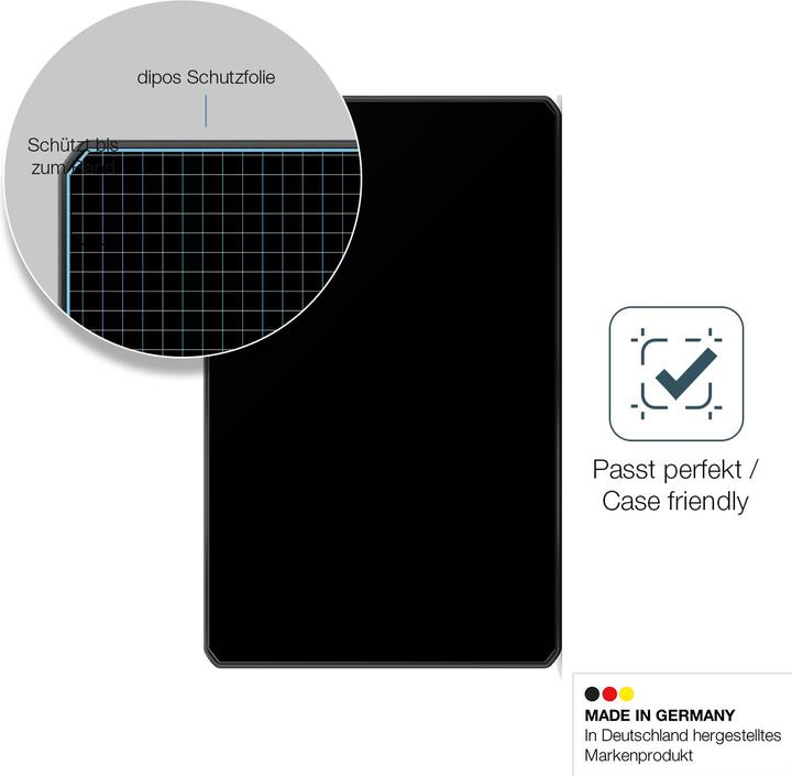 Actual product image Dipos Anti-Shock Screen Protector Matte