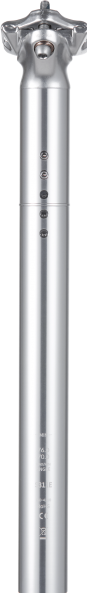 Actual product image Light Skin Dynamo LED seat post, silver (27.2mm) (27.20 mm)