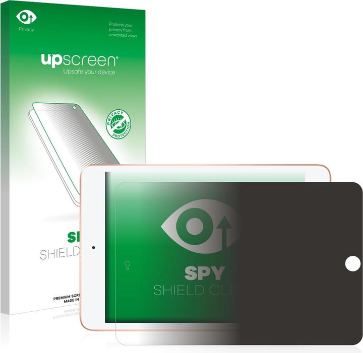 upscreen Spy Shield Blickschutzfolie (1 Stk., Apple iPad mini 2015, Apple iPad mini 2019, Apple iPad mini 2021)
