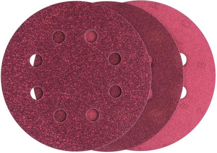 Produktbild Bosch Zubehör Schleifblatt-Set für Exzenterschleifer, 25-teilig, 8 Löcher, 115 mm, 80 - 240 (120, 240, 80)