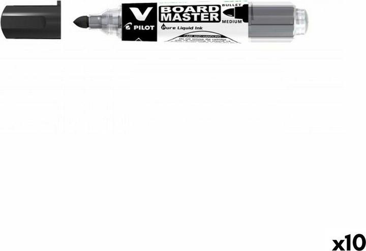 Produktbild Pilot V Board Master Textmarker 10 Stück Schwarzer Tip Typ (10x)
