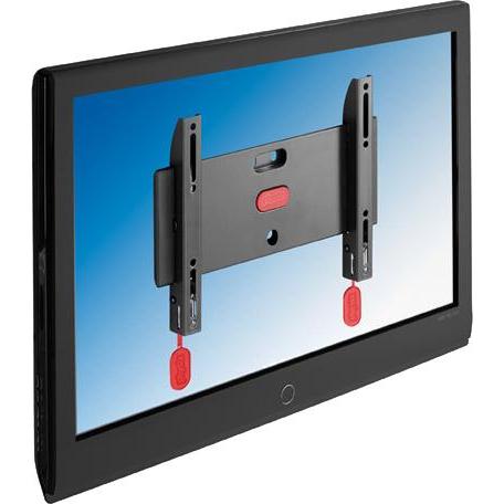 Thumbnail - Physix PHW-100S, fixe Wandhalterung für TVs bis 26" (Wand, 37", 15 kg), TV Wandhalterung, Schwarz, Rot