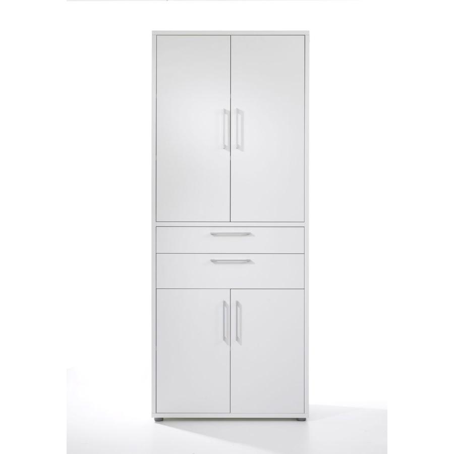 Ebuy24, Vitrine + Buffetschrank, Büro Aufbewahrung Prisme