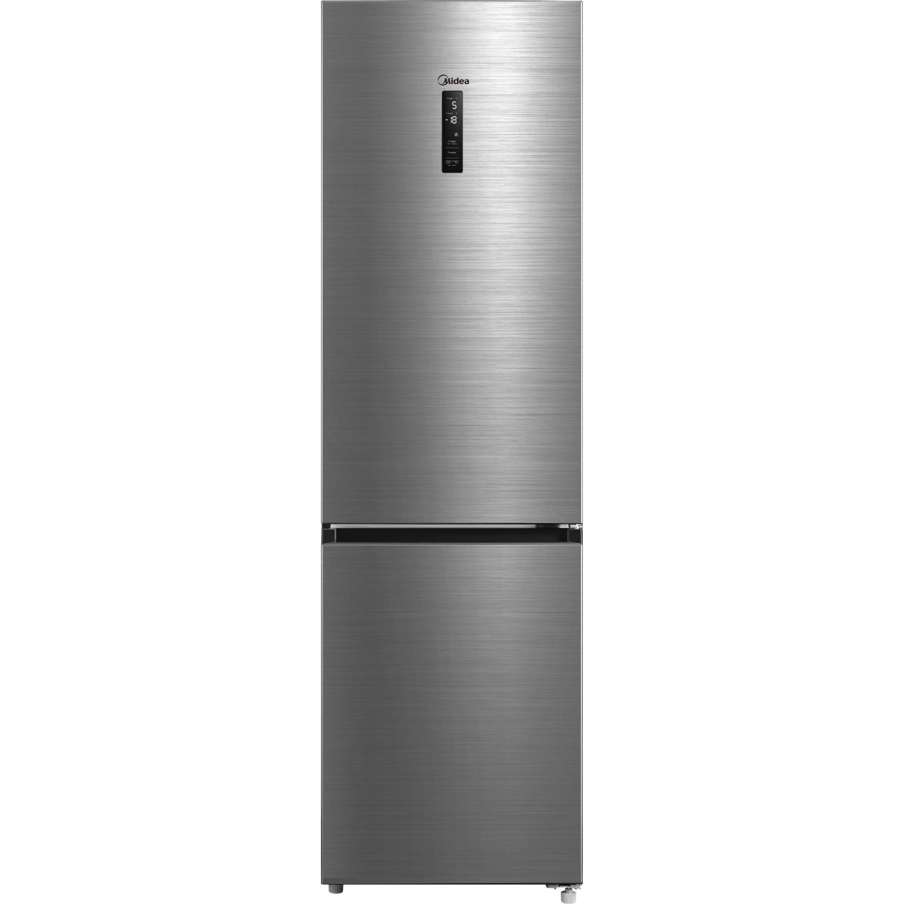 Midea MDRB521MGA46O, Kühlschrank Freistehend, Schwarz