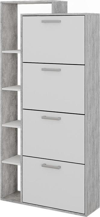 Concrete, White, White/concrete