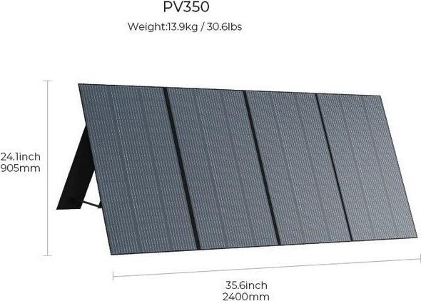 Actual product image Bluetti PV350 (350 W, 13.90 kg)
