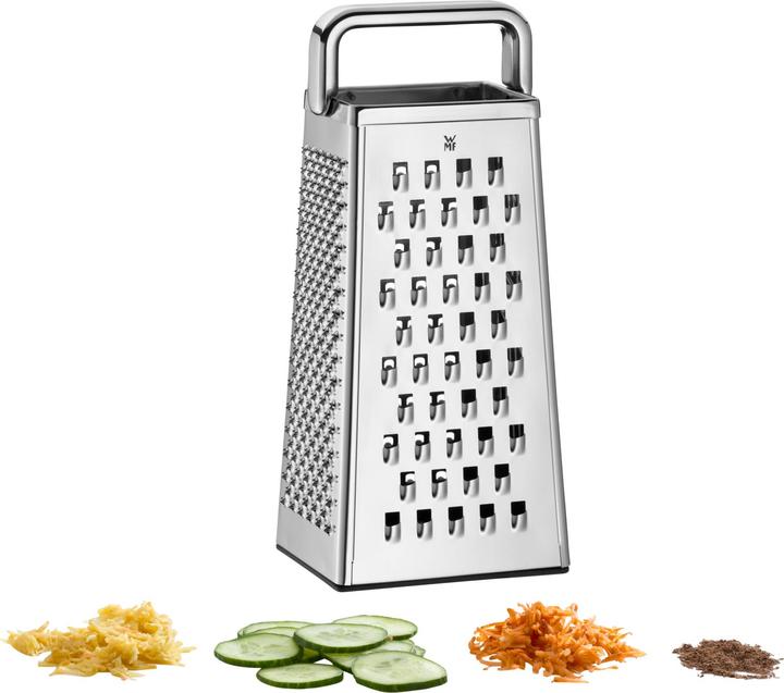 Actual product image WMF Square Grater Stainless Steel Potato Grater Cucumber Slicer 12x9,5x28,5cm Top Tools