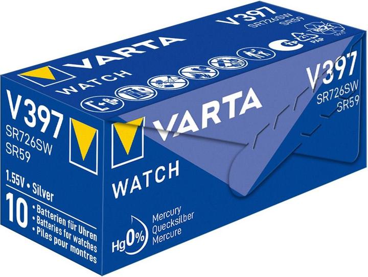 Immagine prodotto Varta Watch V397 (10 pz., V397, 30 mAh)