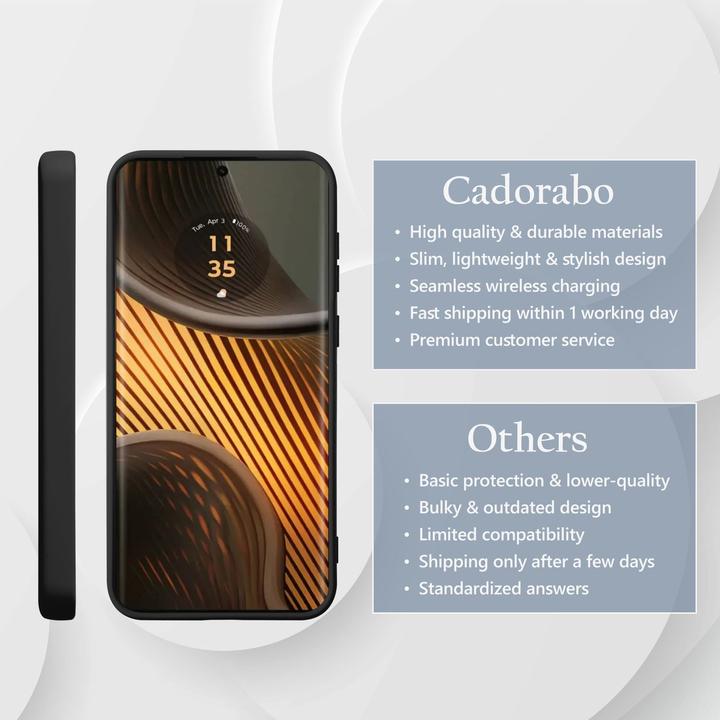 Produktbild Cadorabo Hülle für Motorola Moto Edge 50 Ultra im Liquid Case Design (Motorola Edge 50 Ultra)