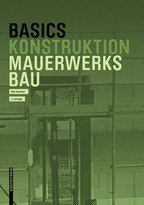 Actual product image Basics Mauerwerksbau (German, Bert Bielefeld, Nils Kummer, 2021)