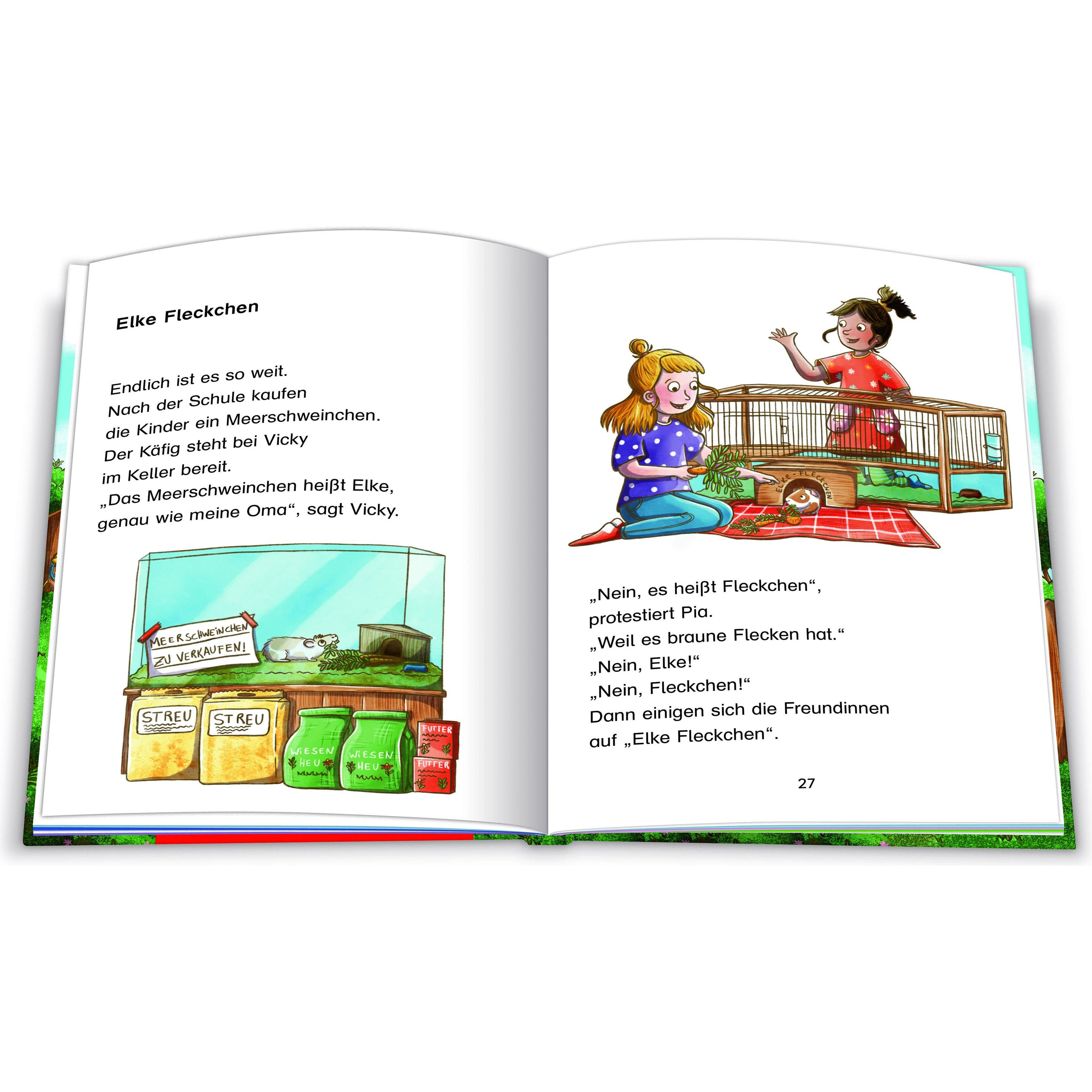 Thumbnail - Beste Freundinnen und ein Geheimnis auf vier Pfoten, Kinderbücher von Caroline Opheys, Katja Alves