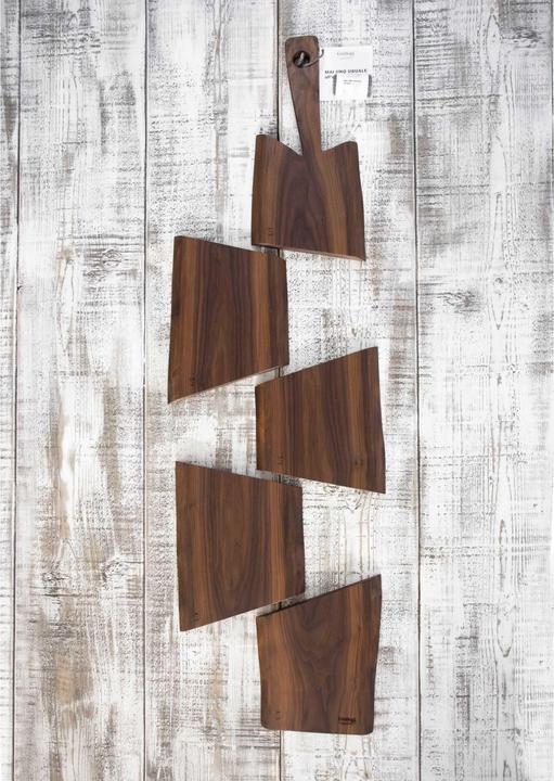 Produktbild Grattoni Servierbrett-Set S-XL 40-120cm ital. Nussbaum