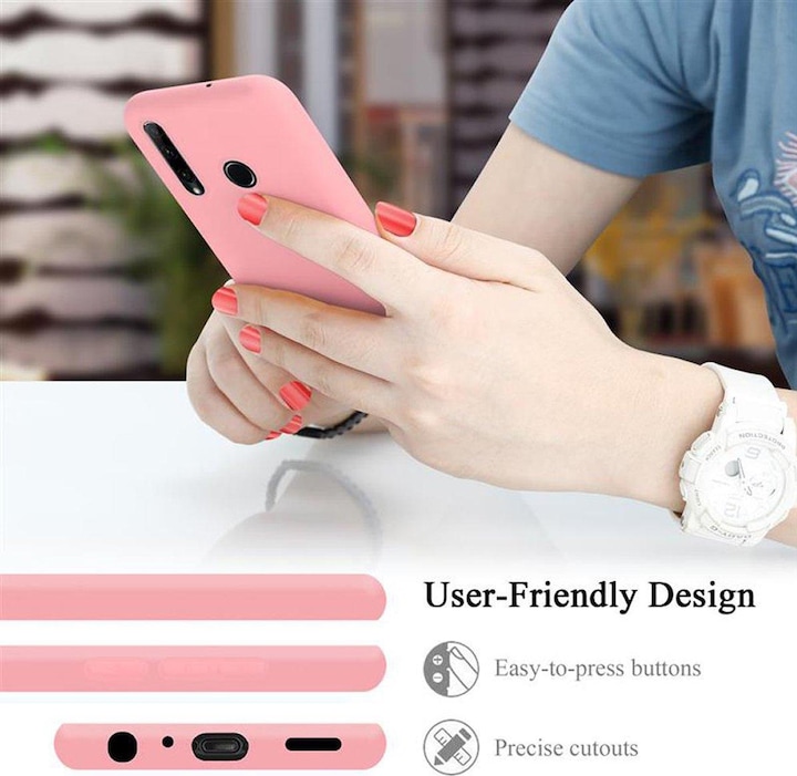 Image du produit Cadorabo TPU Liquid Silicone Case Cover (Honneur 10i, Honneur 20i)
