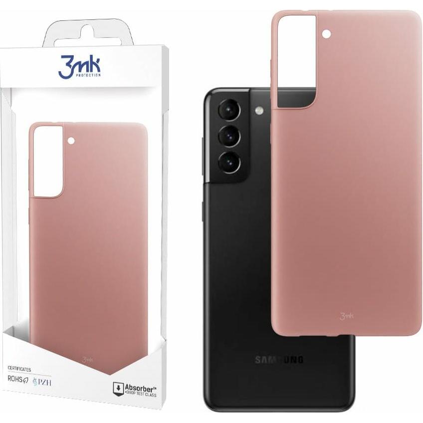 Thumbnail - 3MK Samsung Galaxy S21 5G - Matt Case lychee (Samsung Galaxy S21 5G), Smartphone Hülle, Rosa