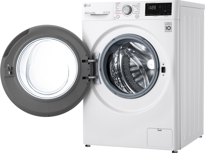 Produktbild LG F2WV3S7S4E Slim AI DDTM SteamTM 7kg Waschmaschine Energieklasse D (7 kg, Links)