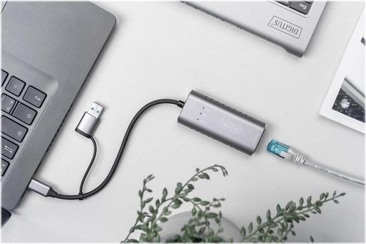 Produktbild Digitus DN-3028 (USB, USB-C, RJ45 2.5 Gigabit Ethernet (1x))