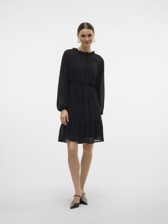 Produktbild Vero Moda Vmemma L/S Dobby Short Dress Wvn Exp Kleid (XL)