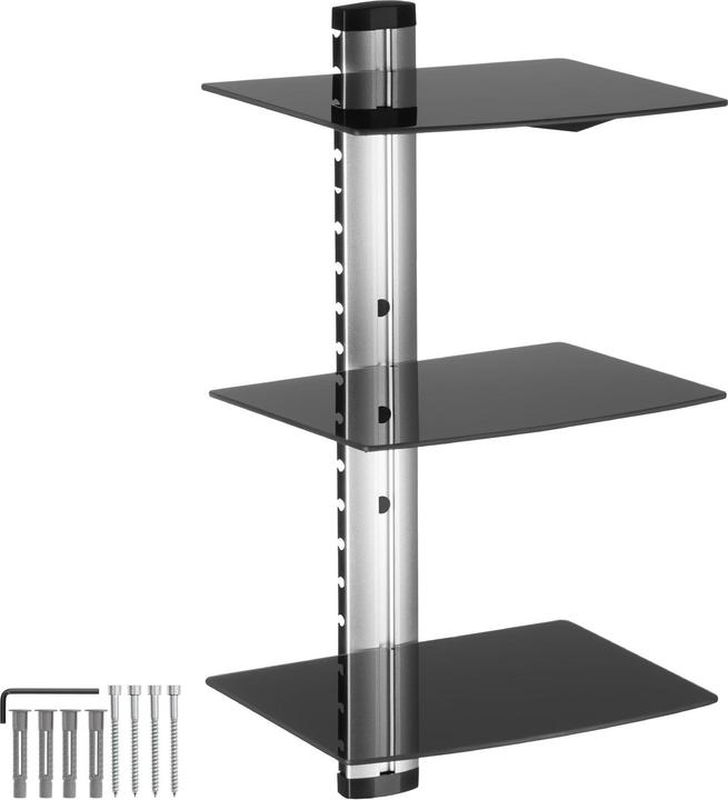 Produktbild tectake Wandregal (80 x 42 x 33 cm)