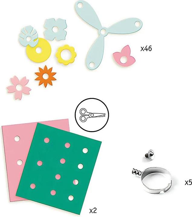 Produktbild Djeco Artistic plastic Ringkollektion