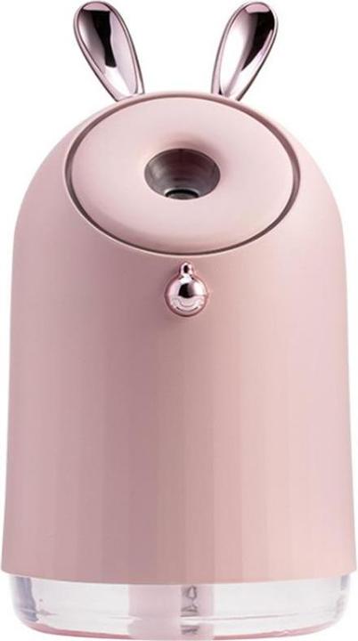 JTI Humidifier, rabbit with bell, 25 cl - Pink