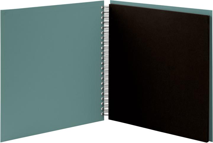 Productafbeelding Rössler Fotoalbum. S.O.H.O. / Opal Wire-o zwart // 290x290 mm (31.50 x 30.10 cm)