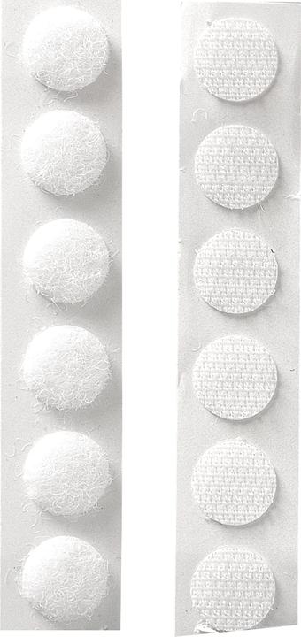 Rayher Klettverschluss, rund, 20 Stück