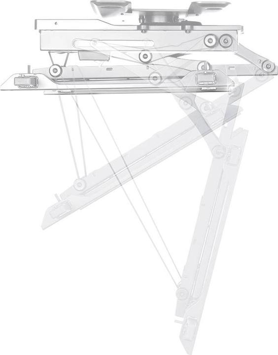 Produktbild myWall Motorisierter & klappbarer Deckenhalter für Flachbildschirme (Decke, 75")