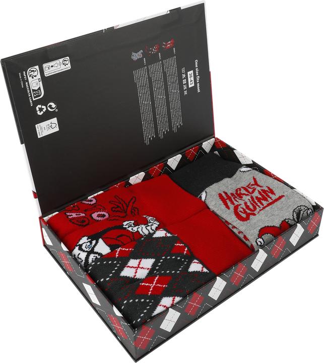 Actual product image Cerdá DC Comics Harley Quinn pack 3 adult socks (pack of 3, 36 - 43)