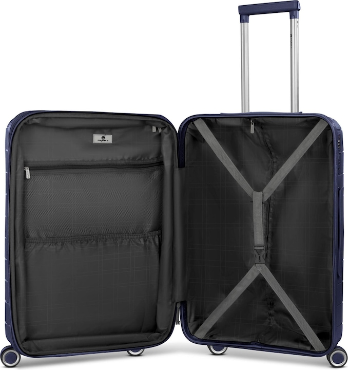 Produktbild Franky London 4 Rollen Trolley M 42 cm mit Dehnfalte (59 l, M (50 - 90l))