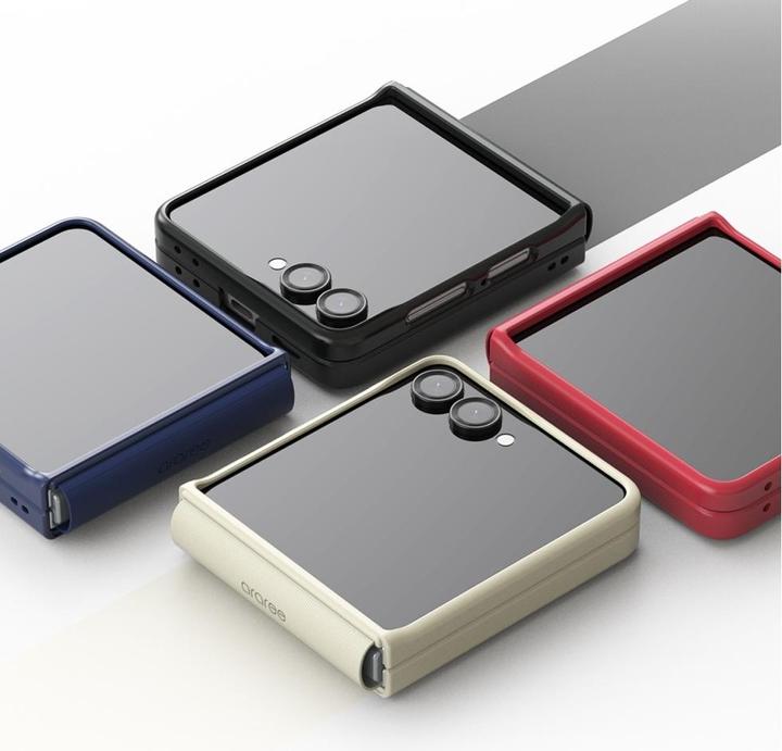 Actual product image Araree Case Aero Flex for Samsung Galaxy Z Flip7 navy (Samsung Galaxy Z Flip7)