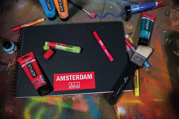 Produktbild Talens Amsterdam (Silver, 500 ml)