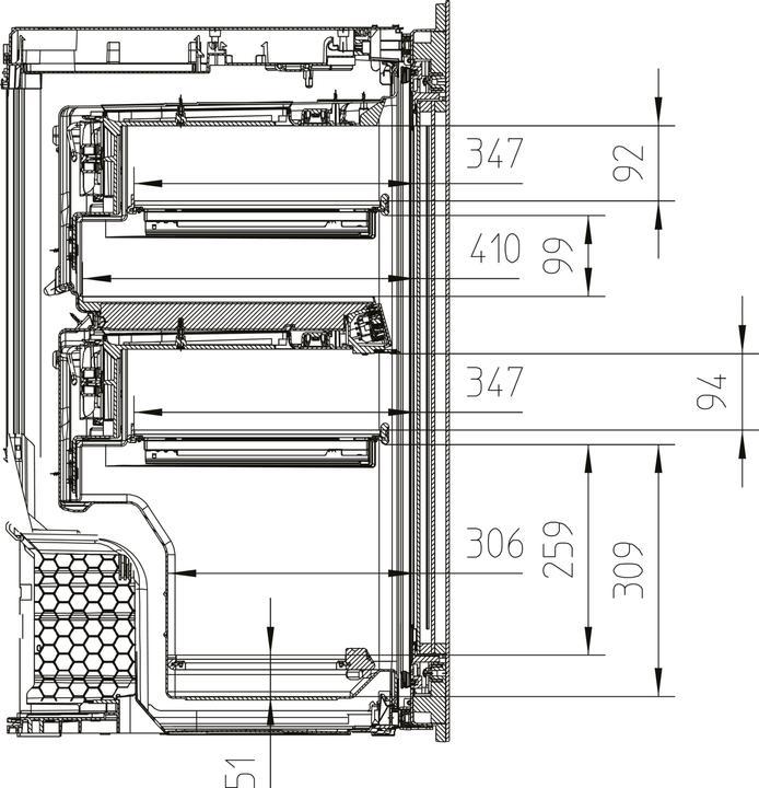 Actual product image Miele KWT 6422 iG-1 sw EB wine cabinetG 89cm 104L/33Flx0.75L integr