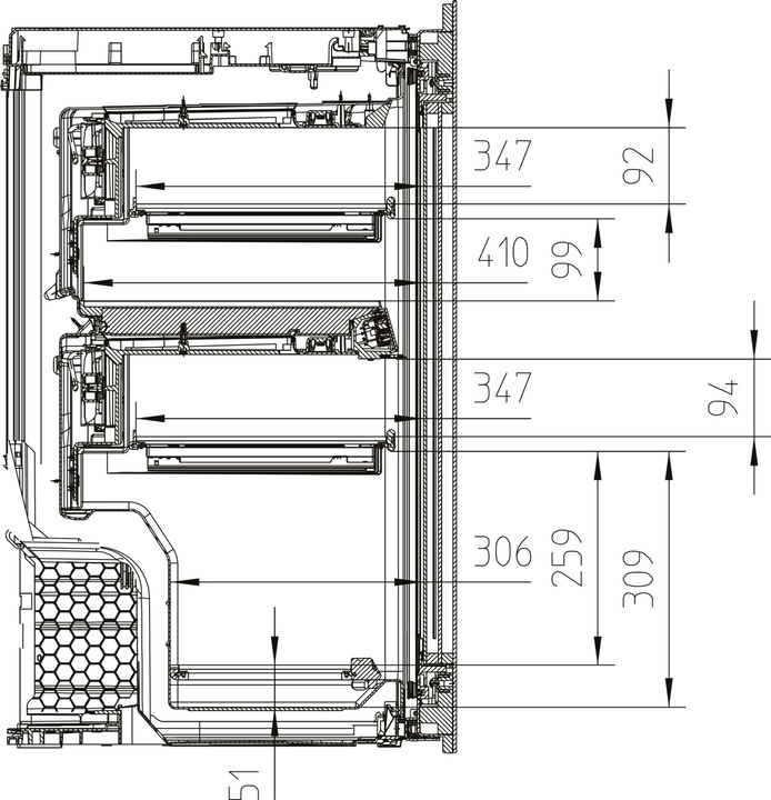 Actual product image Miele KWT 6422 iG-1 sw EB wine cabinetG 89cm 104L/33Flx0.75L integr