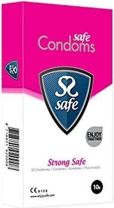 Immagine prodotto Safe Preservativi resistenti: forza e comfort extra per i momenti più impegnativi (5 pz.)