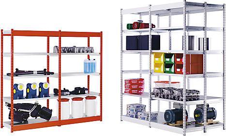 Produktbild kaiserkraft Stabil-Steckregal, doppelseitig