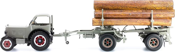 Image du produit Ace Hürlimann Tracteur industriel D-500 Set avec remorque