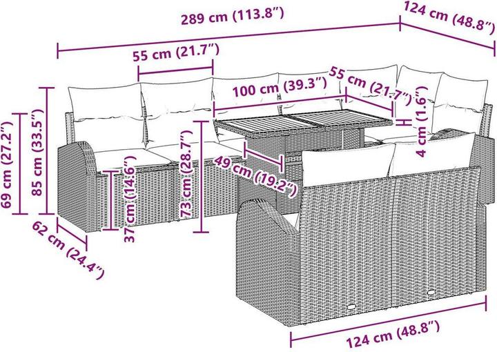 Produktbild vidaXL Brody