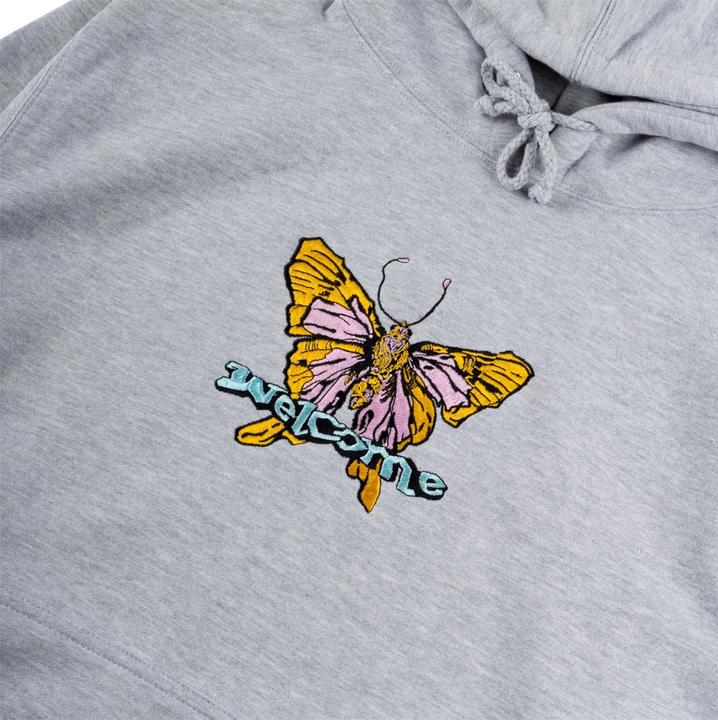 Immagine prodotto Welcome Felpa con cappuccio ricamata a forma di farfalla (XL)