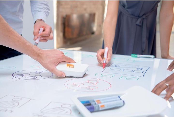 Actual product image Nobo Replacement felt microfiber 2 pieces