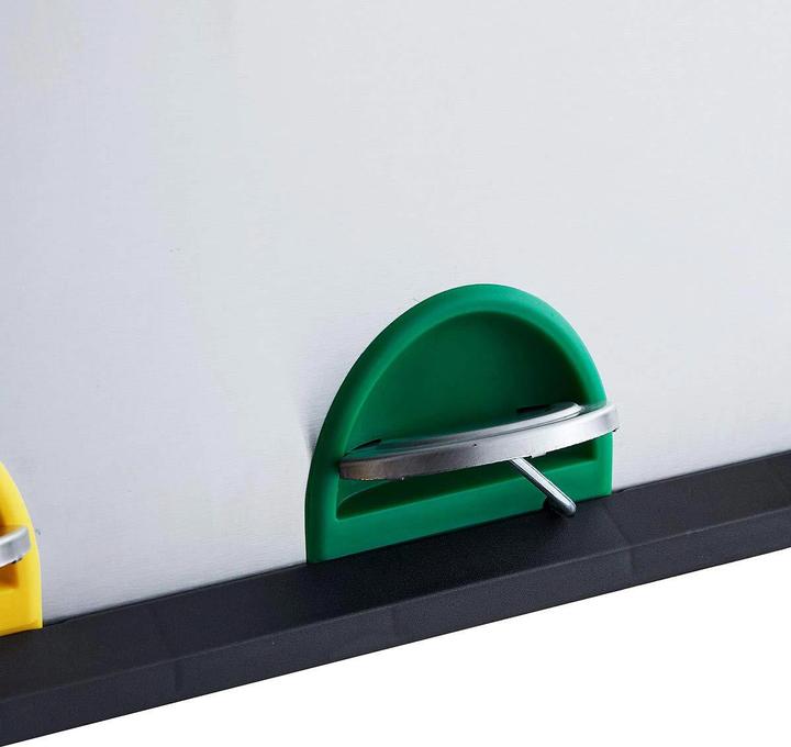 Actual product image Svita TC3X15 Pedal bin silver (45 l)