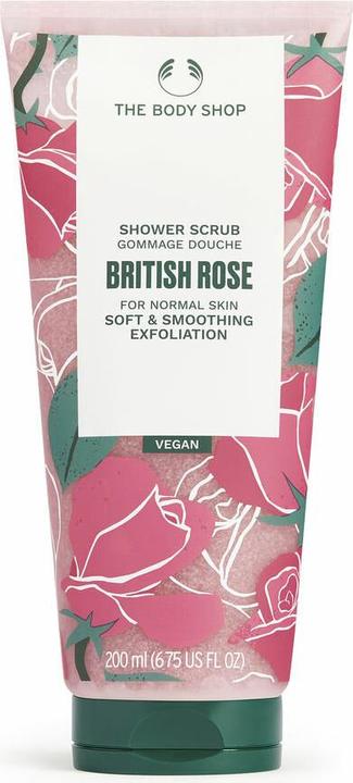The Body Shop BRITISH ROSE shower scrub 200ml (200 ml)