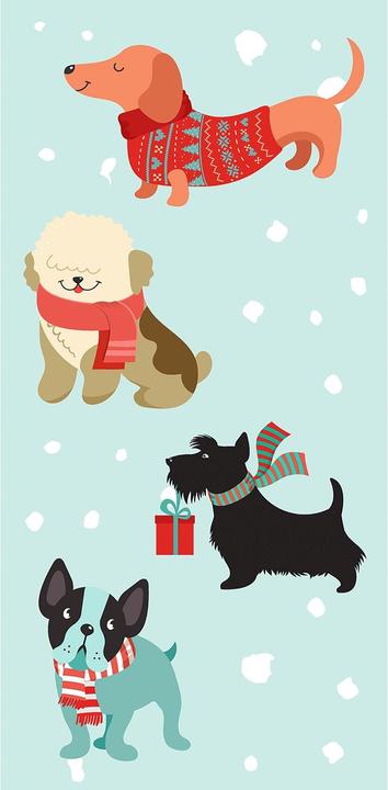 Immagine prodotto Paper + Design Fazzoletti Merry Dogs 4 veli, 10 fazzoletti