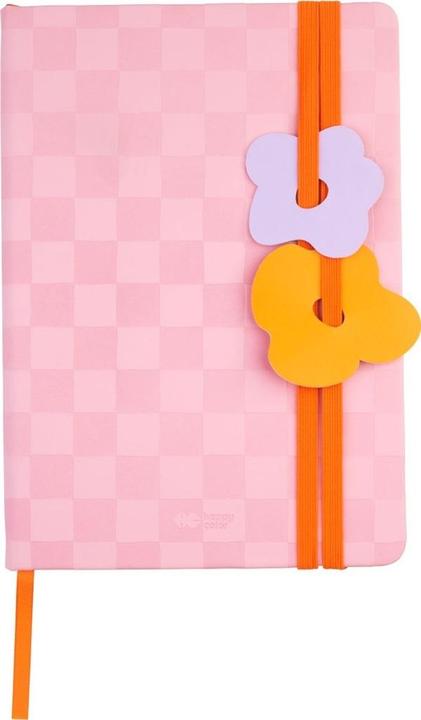 Happy Color Notizbuch mit Radiergummis A5/80K Punkte Bloom (A5, Dotted, Soft cover)