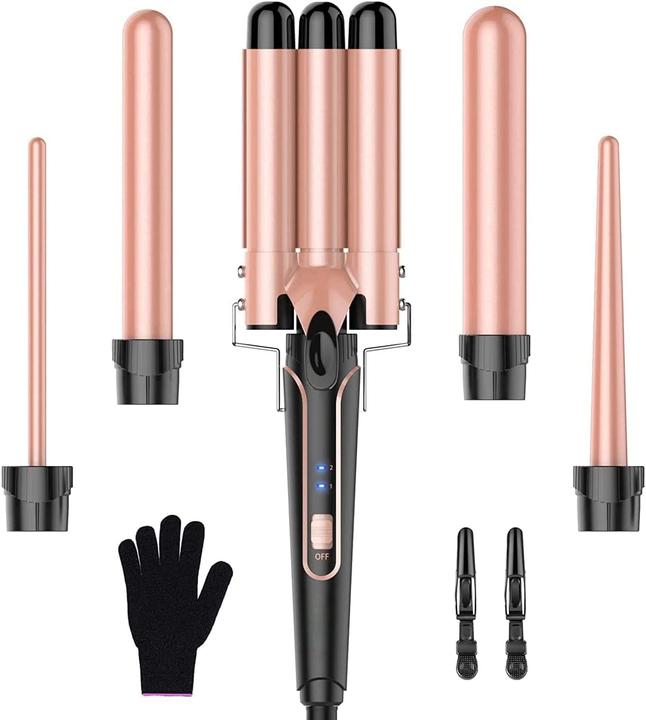 Bestope Pro Kit de fers à onduler 5 en 1