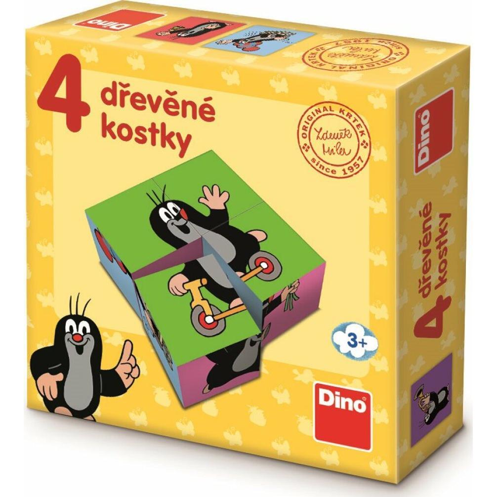 Dino Maulwurf, 4 Würfel