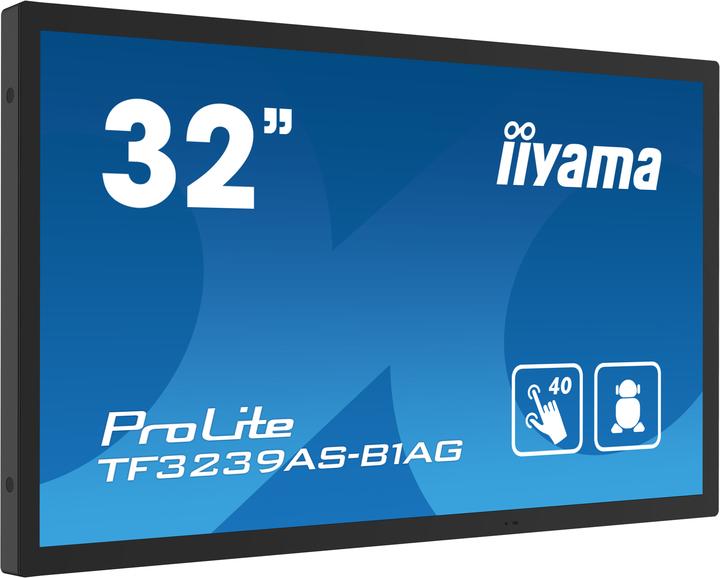 Actual product image iiyama 80cm (31.5") TF3239AS-B1AG 16:9 M-Touch 2xHDMI+DP (1920 x 1080 pixels, 31.50")