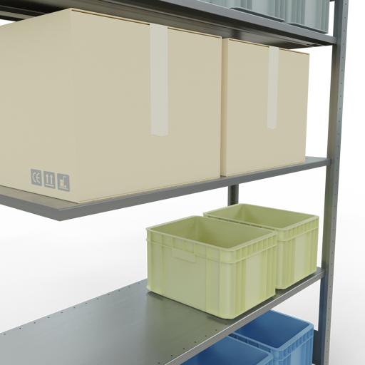 Image du produit Schulte Lagertechnik Système enfichable Élément suivant MULTIplus150 avec traverse de longueur