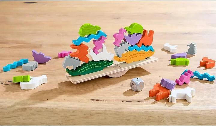 Produktbild Haba Tier auf Tier Deluxe (Deutsch, Englisch, Französisch, Italienisch, 2 - 4 Spieler)