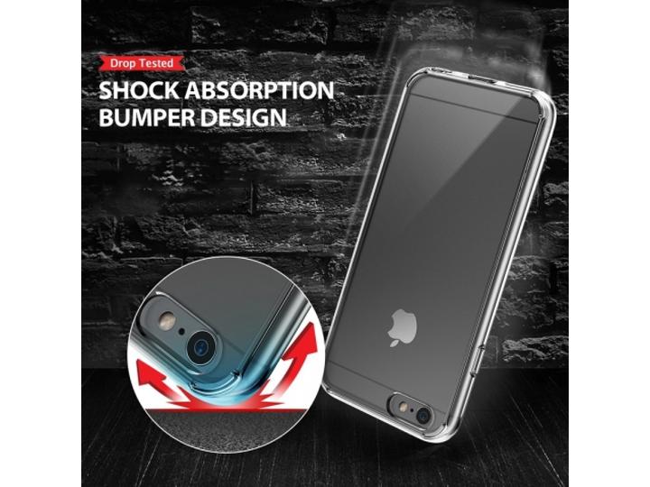 Produktbild Screenguard Apple iPhone 6S Plus Airbag Gummi Hülle mit Staubschutz (Apple iPhone 6s Plus)