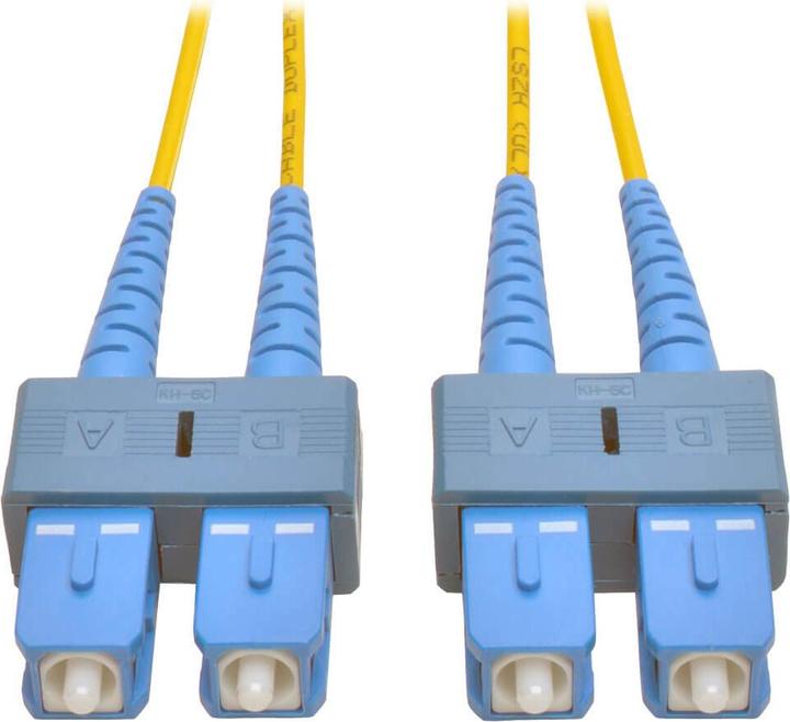 Produktbild Eaton TRIPPLITE Duplex Singlemode 9/125 Fiber Patch Cable SC/SC 15M 50 ft. (15 m)